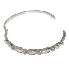 Pulsera caña de diamantes en distintas tallas