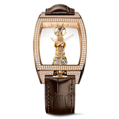 Reloj Corum Golden Bridge classic oro rosa y diamantes