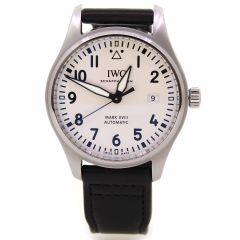 Reloj IWC Aviador Mark XVIII acero y correa piel, automático, 40mm