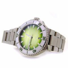 Reloj Oris Aquis Date 41,5 automático, acero, esfera verde