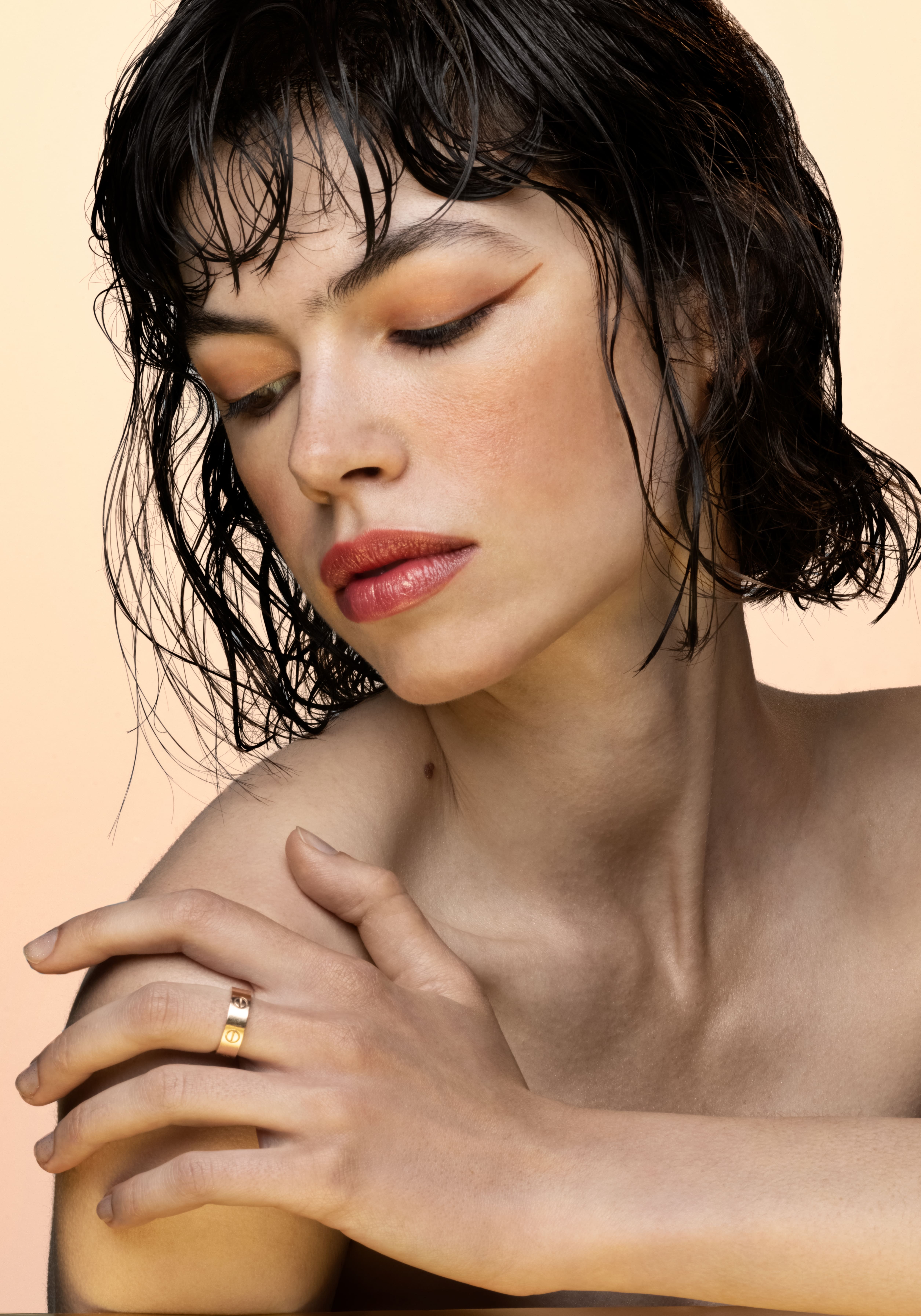 pendientes forma del rostro